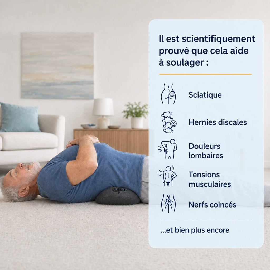 Appareil de massage en profondeur Vertebra à 3 zones