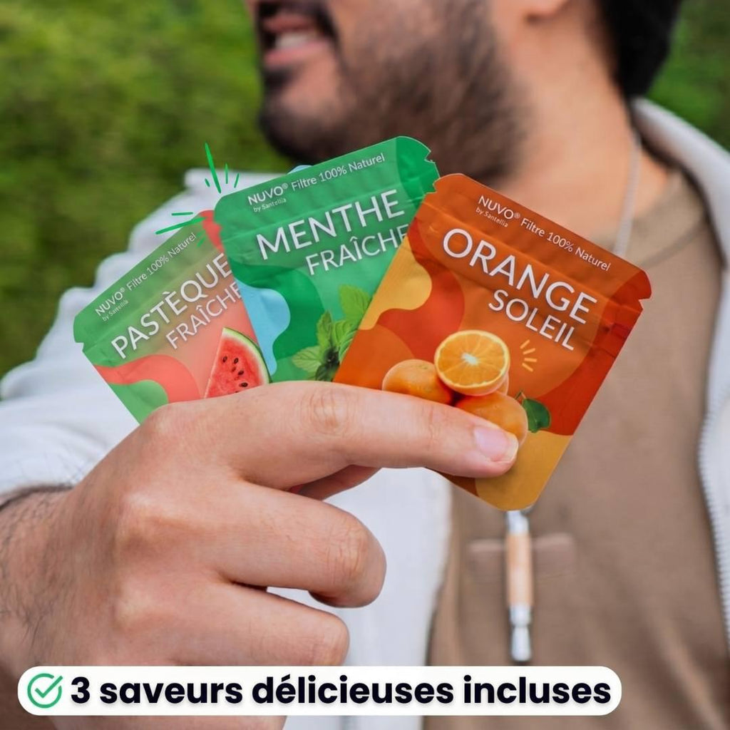 Nuvo - Un sevrage tabagique savoureux, 100 % naturel