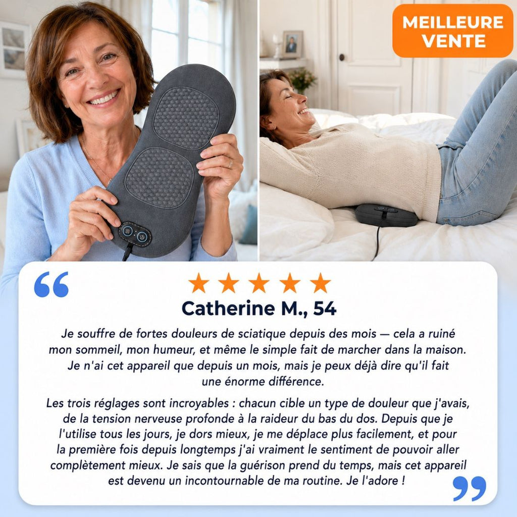 Appareil de massage en profondeur Vertebra à 3 zones