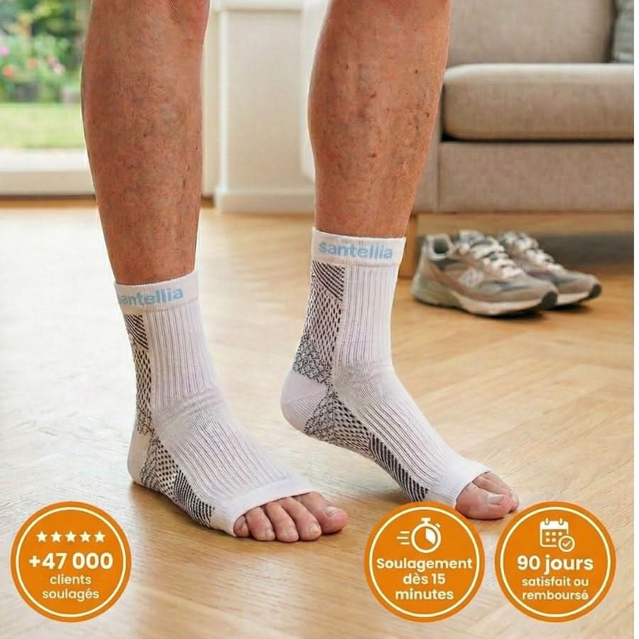 NeuroMarche+ - Chaussettes de Compression Neuro-Apaisantes.