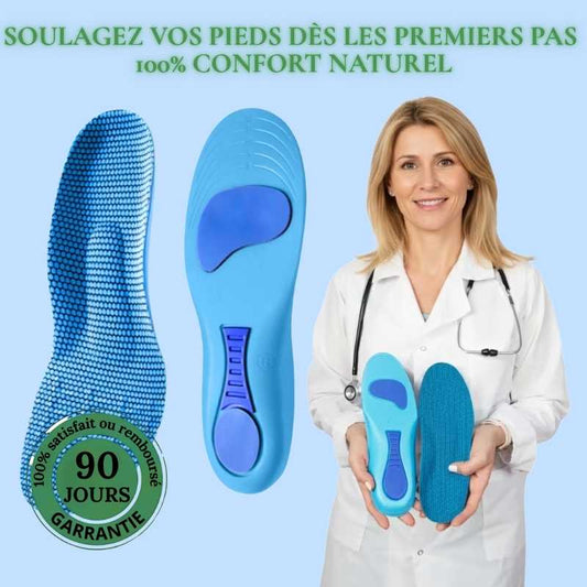Vital+ – Semelles Confort Anti-Douleur Sans Médicament