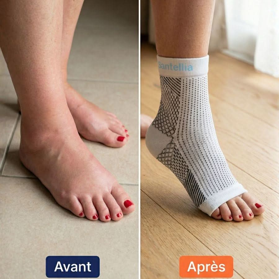 NeuroMarche+ - Chaussettes de Compression Neuro-Apaisantes.