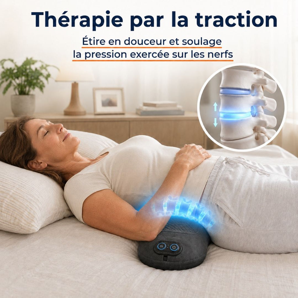 Appareil de massage en profondeur Vertebra à 3 zones
