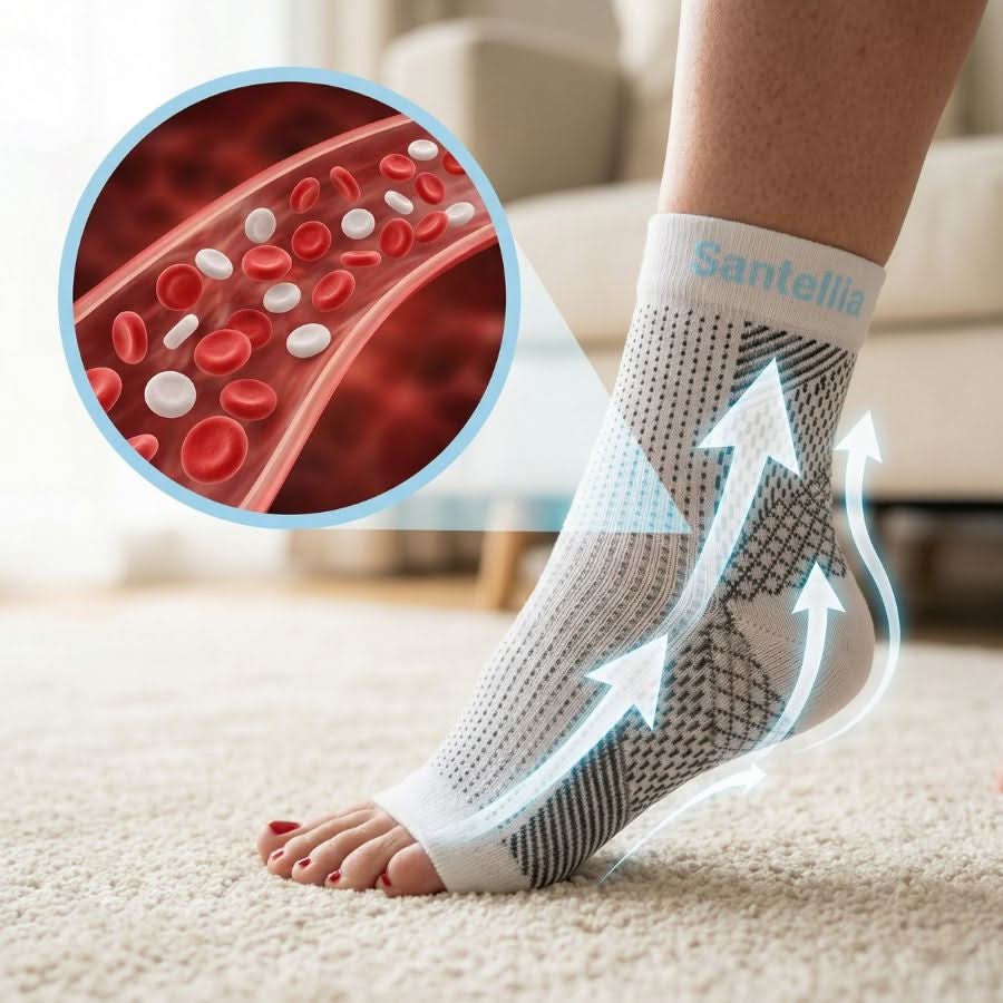 NeuroMarche+ - Chaussettes de Compression Neuro-Apaisantes.