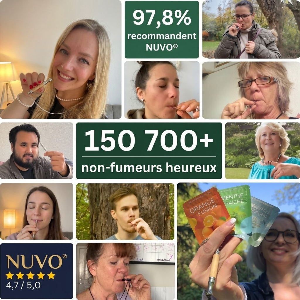 Nuvo - Un sevrage tabagique savoureux, 100 % naturel