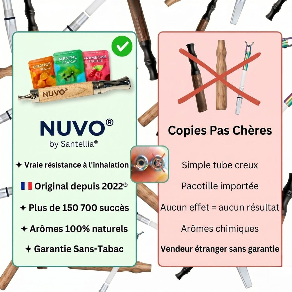 Nuvo - Un sevrage tabagique savoureux, 100 % naturel