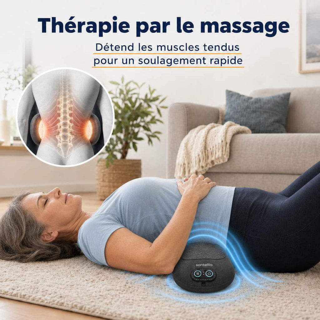 Appareil de massage en profondeur Vertebra à 3 zones
