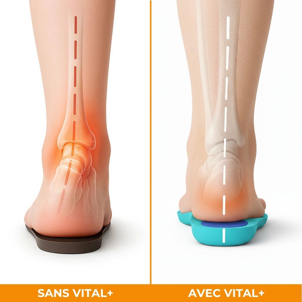 Comparaison Sans Vital+ et Avec Vital+